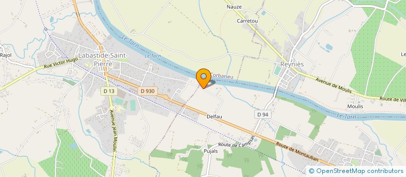 localisation de l'entreprise ARQUIE PERE ET FILLE  ORGUEIL