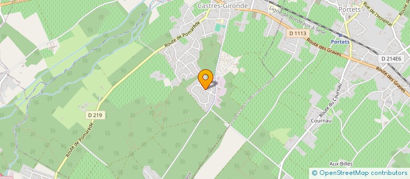 localisation de l'entreprise ARR à CASTRES-GIRONDE