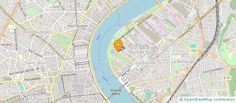 localisation de l'entreprise ARRA LOGISTIQUE  LARUSCADE