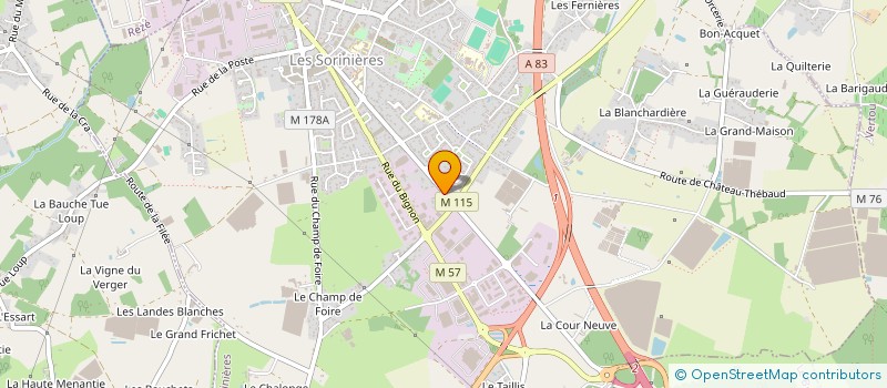 localisation de l'entreprise ARRABELLA à NANTES