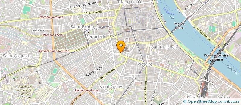 localisation de l'entreprise ARRACHE MONDE  BORDEAUX