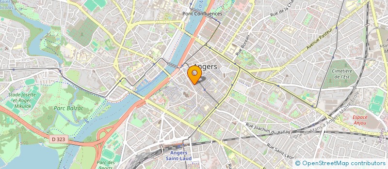 localisation de l'entreprise ARRADA  ANGERS