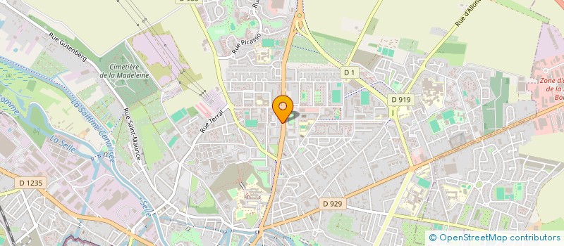localisation de l'entreprise ARRAHMA à AMIENS
