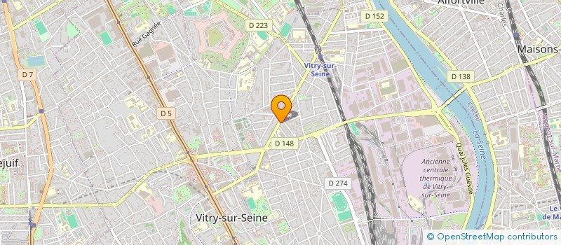 localisation de l'entreprise ARRAHMA à VITRY-SUR-SEINE