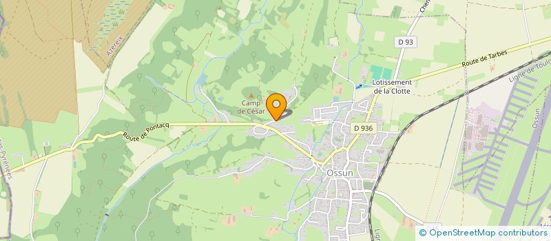 localisation de l'entreprise ARRAITZ  ORINCLES