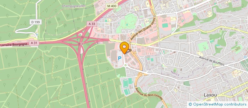 localisation de l'entreprise ARRAKIS  LAXOU