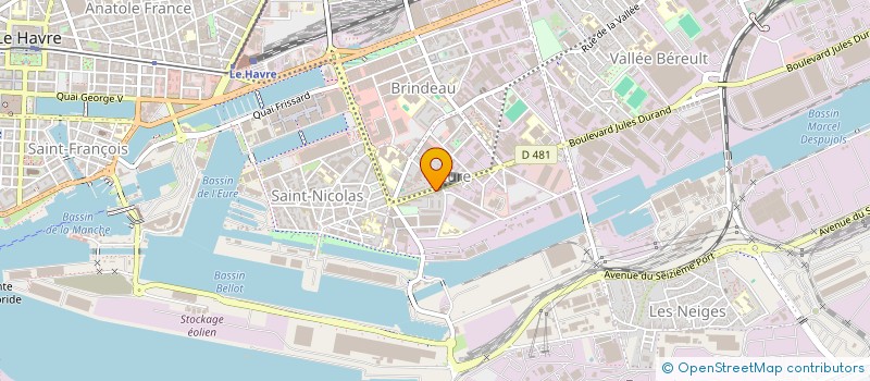 localisation de l'entreprise ARRAKIS  LE HAVRE