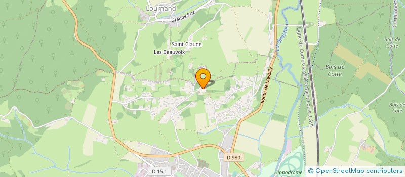 localisation de l'entreprise ARRAKIS  CLUNY