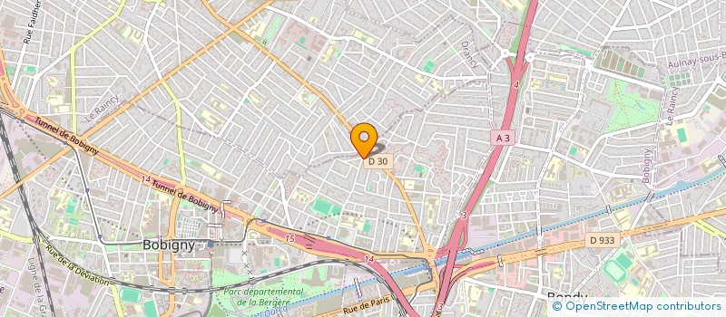 localisation de l'entreprise ARRAL PRESTIGE  BOBIGNY