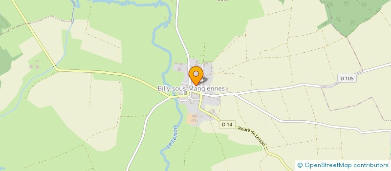 localisation de l'entreprise ARRANCY LOISIRS à ARRANCY-SUR-CRUSNES