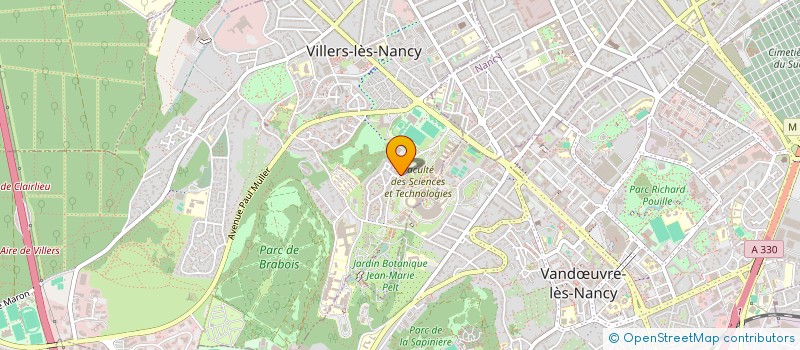 localisation de l'entreprise ARRANDI à VILLERS-LES-NANCY