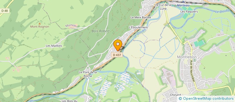 localisation de l'entreprise ARRANG MEJIA  MORTEAU