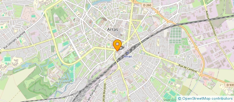 localisation de l'entreprise ARRAS AMITIES AFRIQUE à ARRAS