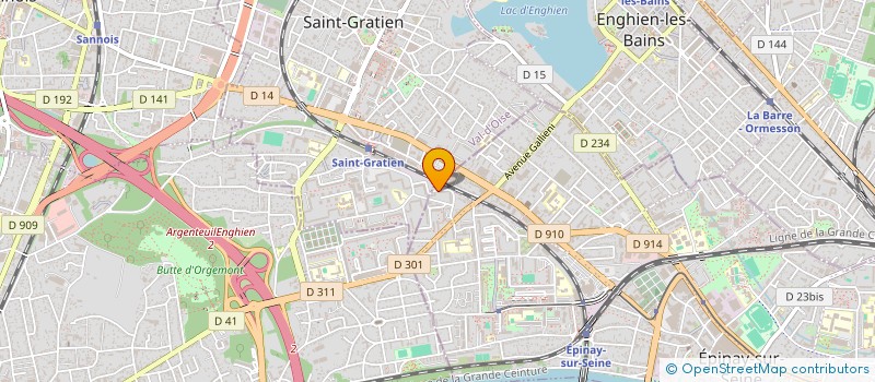 localisation de l'entreprise ARRAS BTP à EPINAY-SUR-SEINE