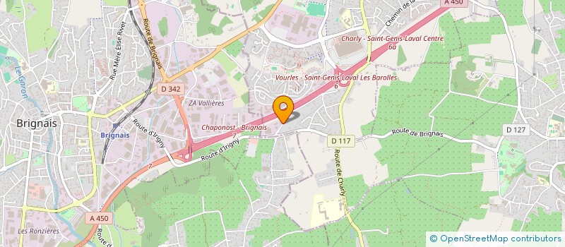 localisation de l'entreprise ARRAS-DAINVILLE 62  SAINT-GENIS-LAVAL