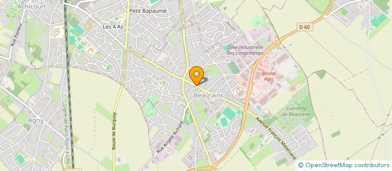 localisation de l'entreprise ARRAS DEPANNAGE  AGNY