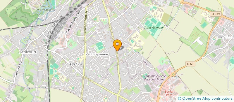 localisation de l'entreprise ARRAS FERMETURE JEAN PAUL DELAPLACE à ARRAS