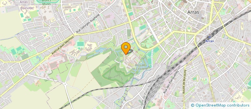 localisation de l'entreprise ARRAS FORMATION SECOURISME INCENDIE à ARRAS