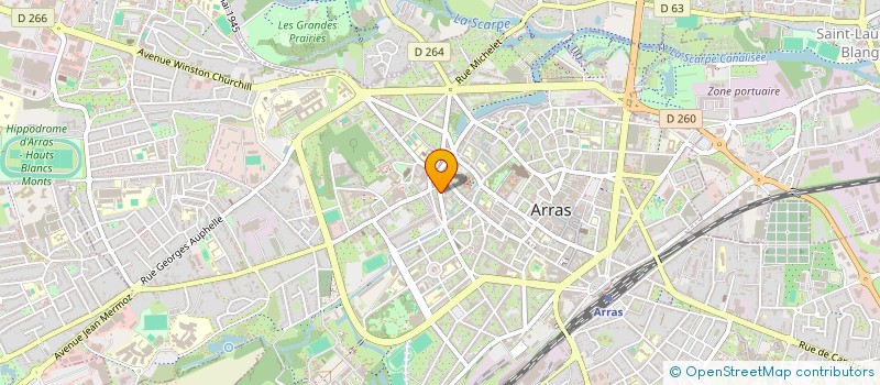 localisation de l'entreprise ARRAS SALON DU MARIAGE à ARRAS