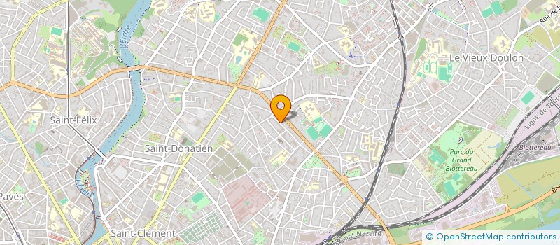 localisation de l'entreprise ARRAVOT à NANTES