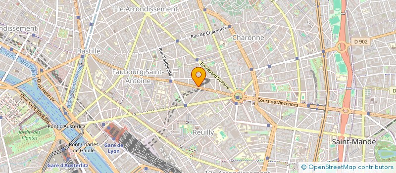 localisation de l'entreprise ARRAWA SERW  PARIS 11