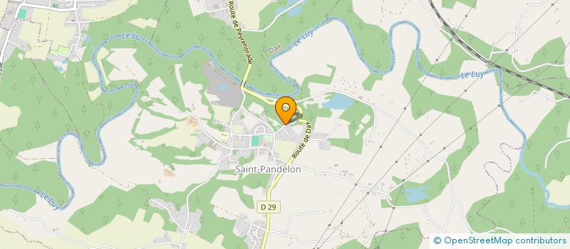 localisation de l'entreprise ARRAY DOU SOU  SAINT-PANDELON