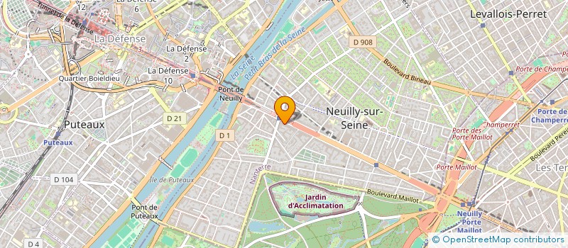 localisation de l'entreprise ARRAY FRANCE à NEUILLY-SUR-SEINE
