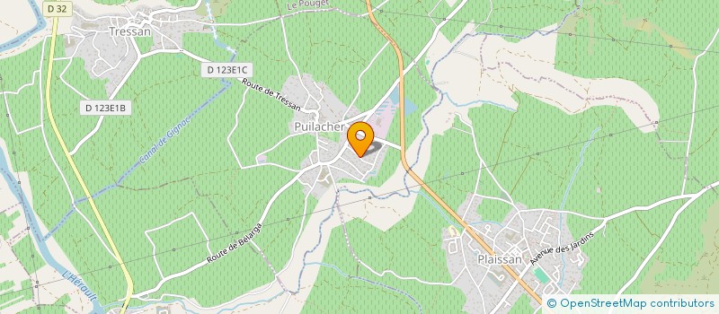 localisation de l'entreprise ARRAZAT PLEINE SANTE  PUILACHER