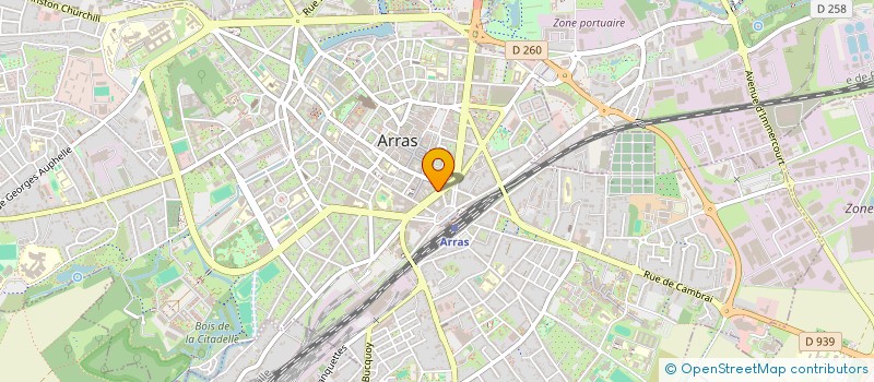 localisation de l'entreprise ARRAZIS DISTRICT à MONTBELIARD