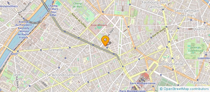 localisation de l'entreprise ARRCHIVES - ASSO POUR LA RECHERCHE EN RADIOLOGIE ET CHIRURGIE VASCULAIRES  PARIS