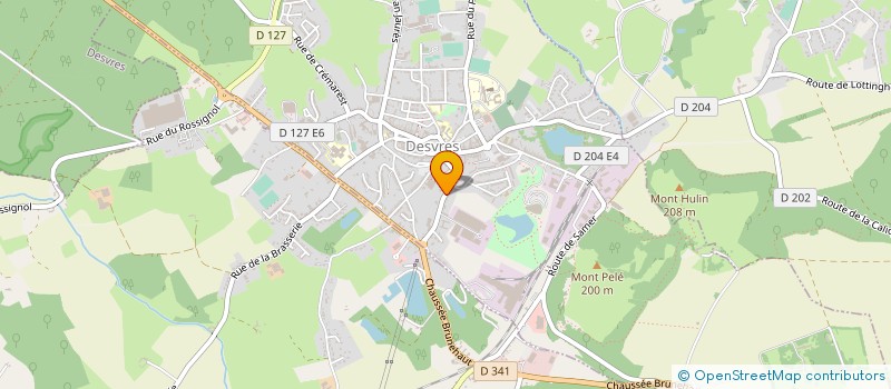 localisation de l'entreprise ARRE VERT à DESVRES