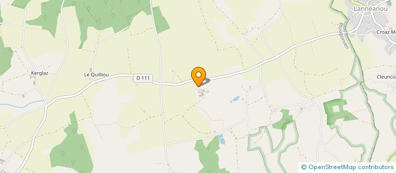 localisation de l'entreprise ARREE ENERGIE  PLOUGONVEN