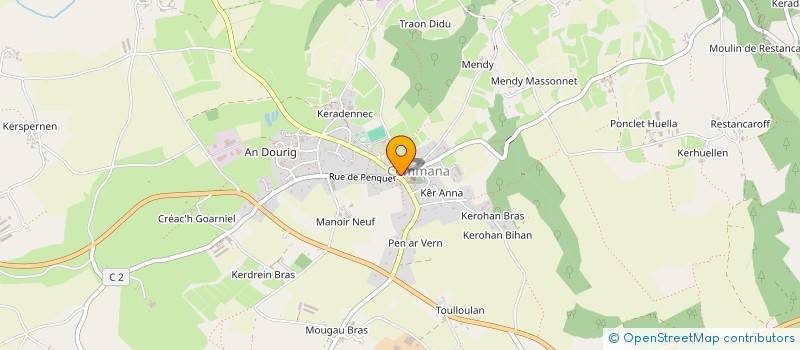 localisation de l'entreprise ARREE-RANDOS  COMMANA