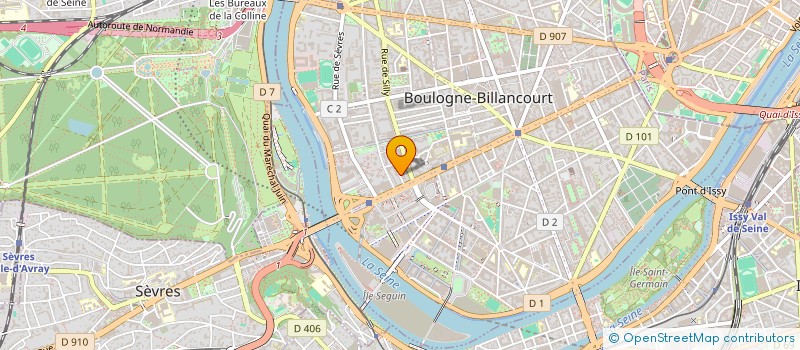 localisation de l'entreprise ARRET SECURITE à BOULOGNE-BILLANCOURT