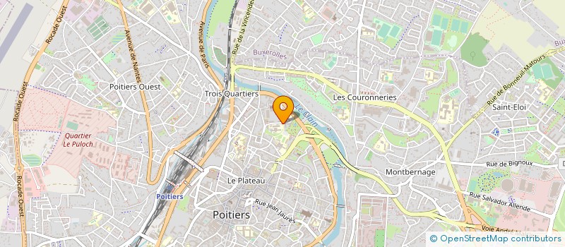 localisation de l'entreprise ARRET SUR IMAGE à POITIERS