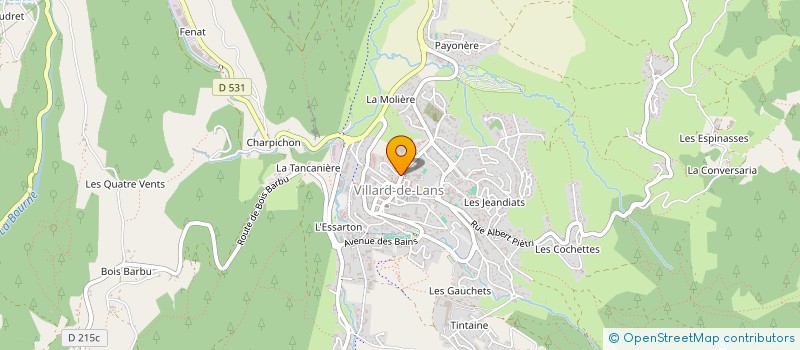 localisation de l'entreprise ARRET SUR IMAGE  VILLARD-DE-LANS