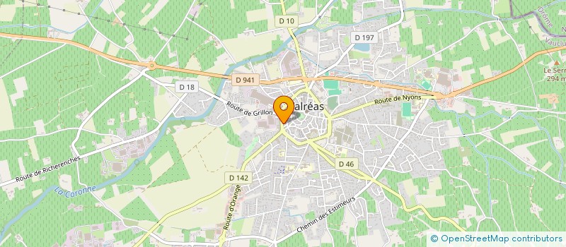 localisation de l'entreprise ARRET SUR IMAGES ED à VALREAS