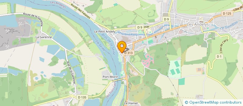 localisation de l'entreprise ARRFLO SAS  LES ANDELYS