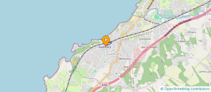 localisation de l'entreprise ARRI  GUETHARY