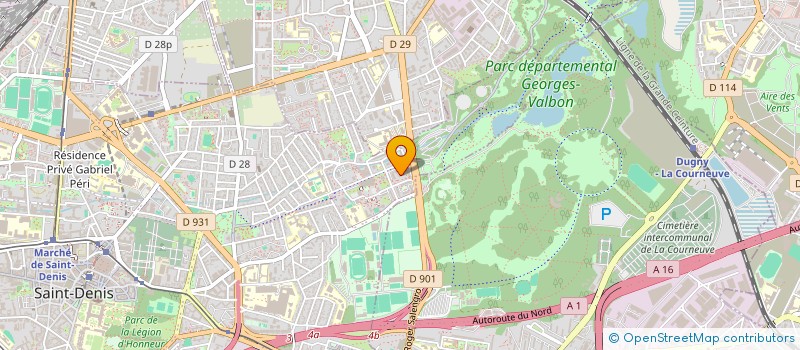 localisation de l'entreprise ARRIFCIDRIM à SAINT-DENIS