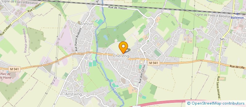 localisation de l'entreprise ARRIMAGE  CHERENG