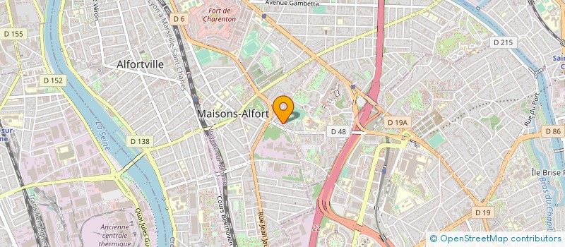 localisation de l'entreprise ARRIVAGE DU JOUR à MAISONS-ALFORT