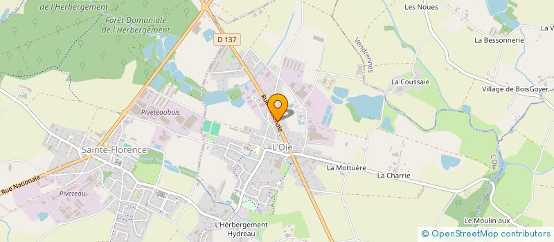 localisation de l'entreprise ARRIVE PISCINE ET SPA à L' OIE