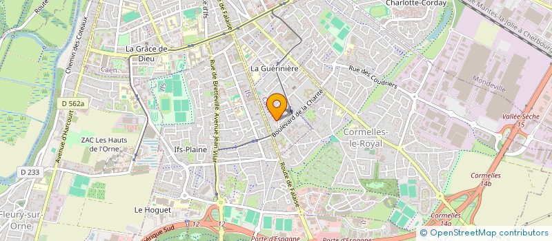 localisation de l'entreprise ARRIVEDERCHO à CAEN
