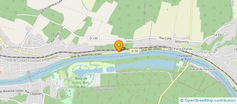 localisation de l'entreprise ARRK  CHARTRETTES