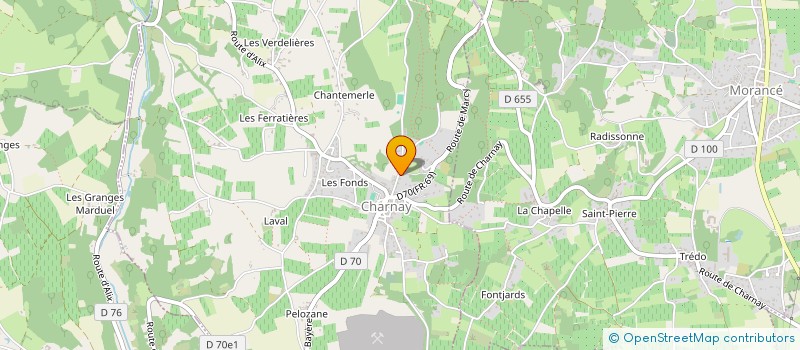 localisation de l'entreprise ARRO 1614  LYON