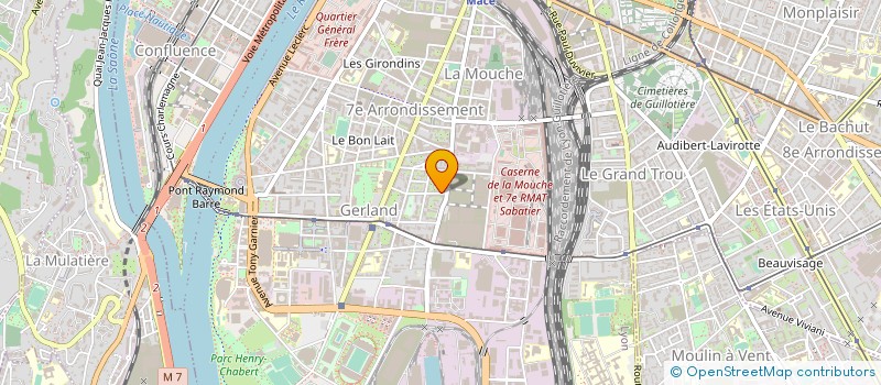 localisation de l'entreprise ARRO PLOMBERIE à LYON