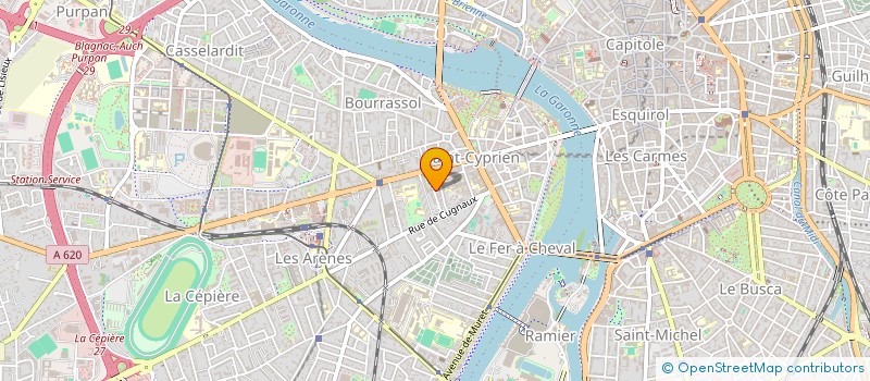 localisation de l'entreprise ARROGNAN à TOULOUSE