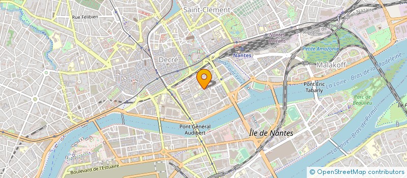 localisation de l'entreprise ARROMA à NANTES