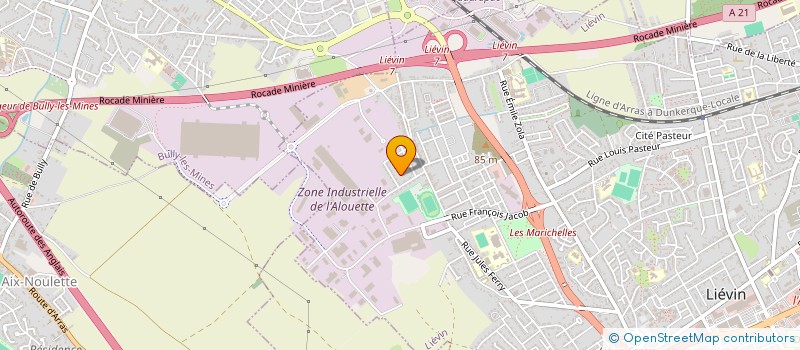 localisation de l'entreprise ARRONDIT à LIEVIN